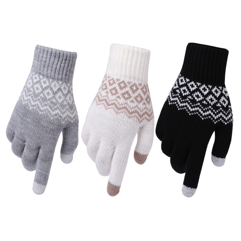 Autumn Winter New Rabbit Hair  - Magic Touch Glove 评论和价格
