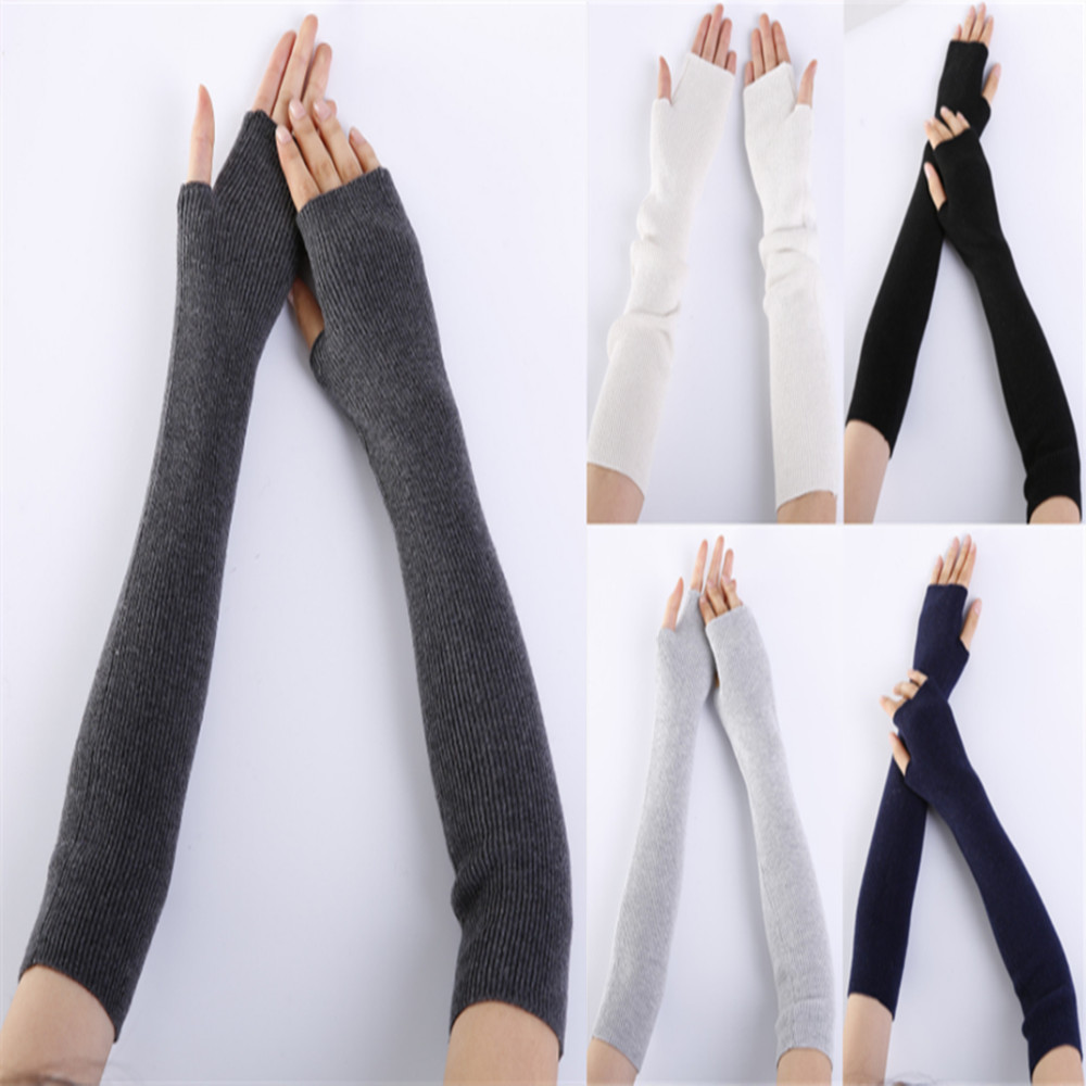 Unisex Men Ladies Fingerless G - Fingerless Glove Knit 评论和价格