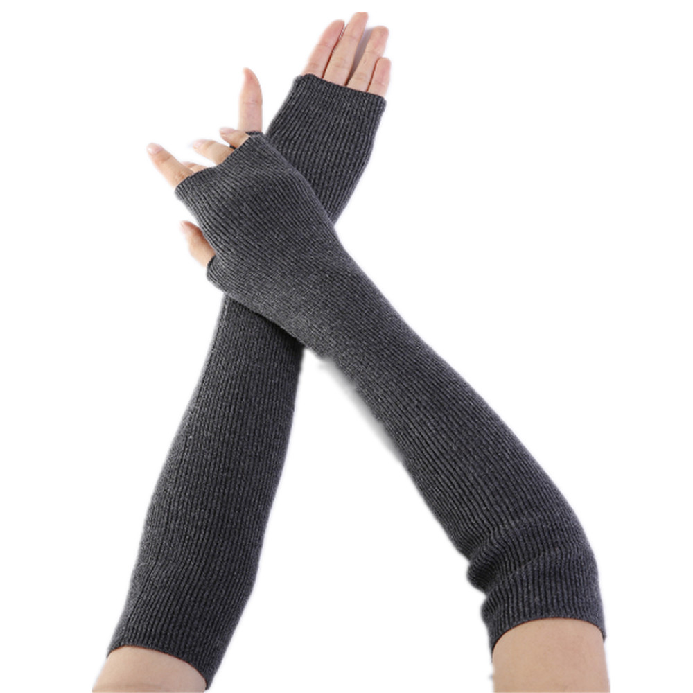 Unisex Men Ladies Fingerless G - Fingerless Glove Knit 评论和价格