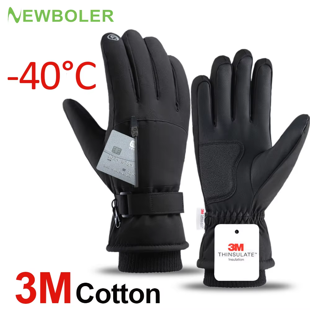 Men Winter Waterproof Cycling  - Ski Glove Waterproof 评论和价格