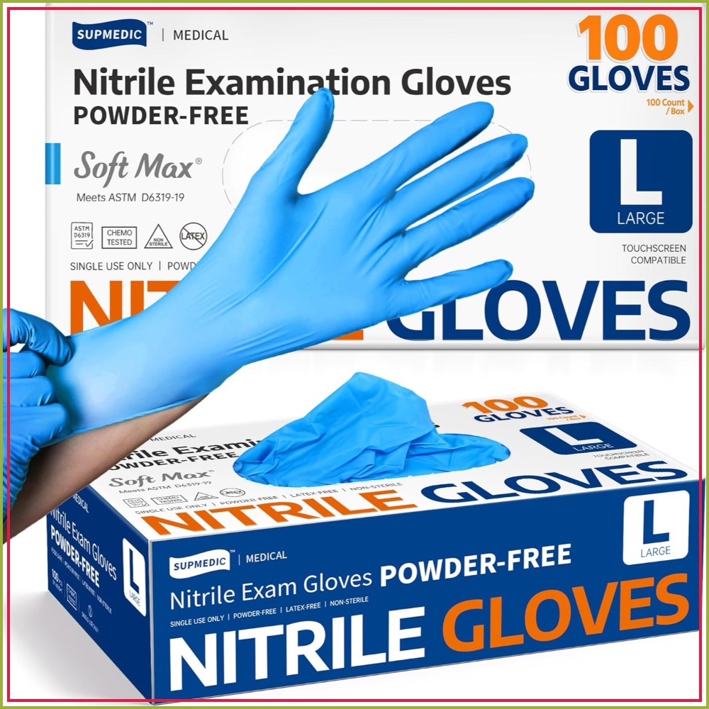 Medical Nitrile Exam Gloves, 1 - Exam Glove Nitrile 评论和价格