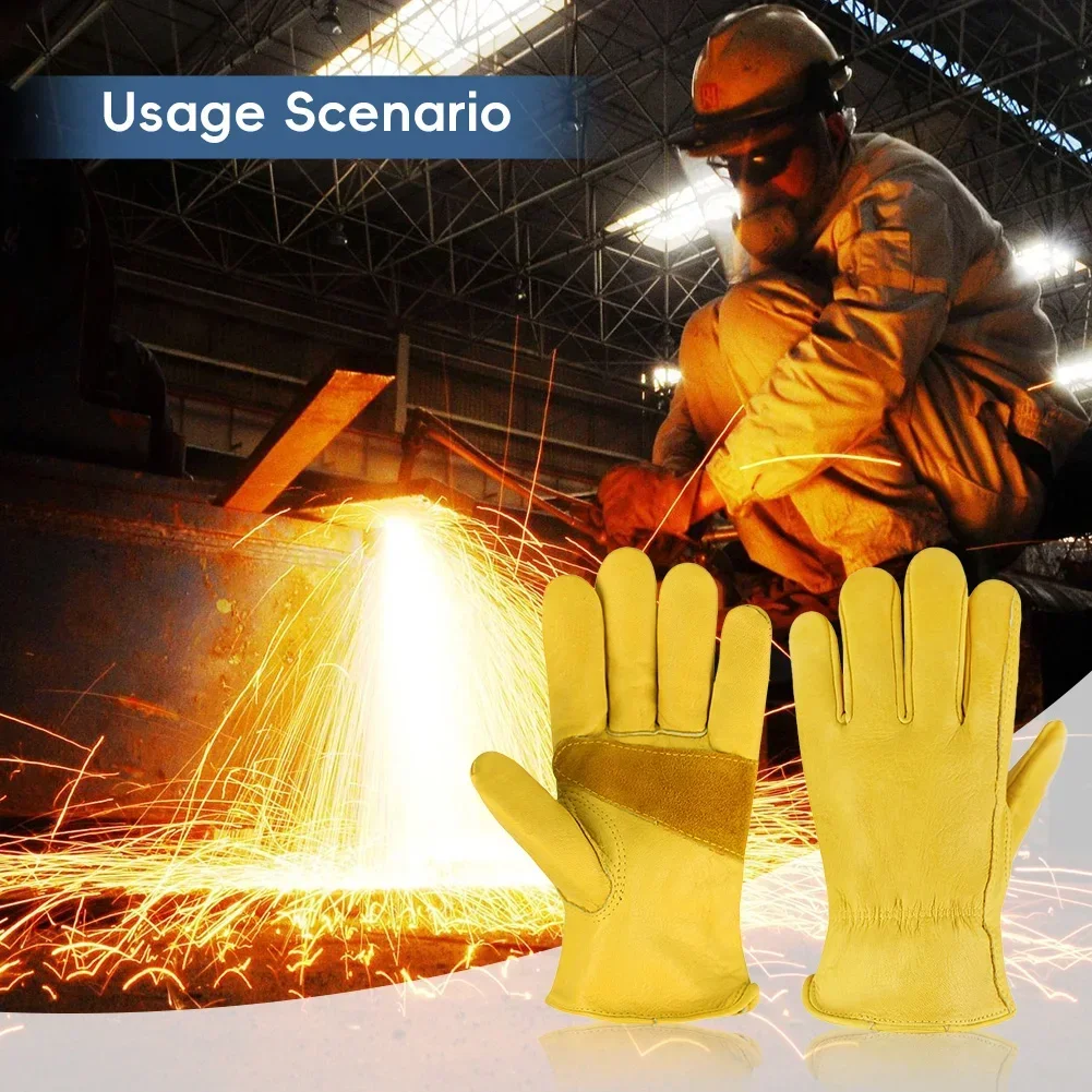 Leather Work Safe Gloves for G - Leather Driving Glove 评论和价格
