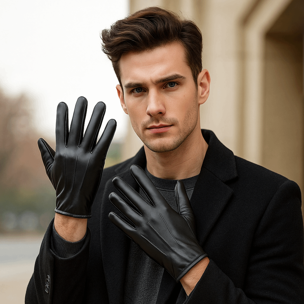 Fashion Black Driving Gloves P - Leather Driving Glove 评论和价格