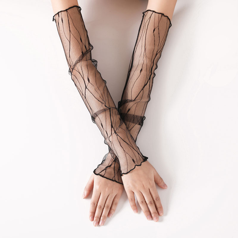 Mesh ice sleeve women summer l - Cycling Glove Padded 评论和价格