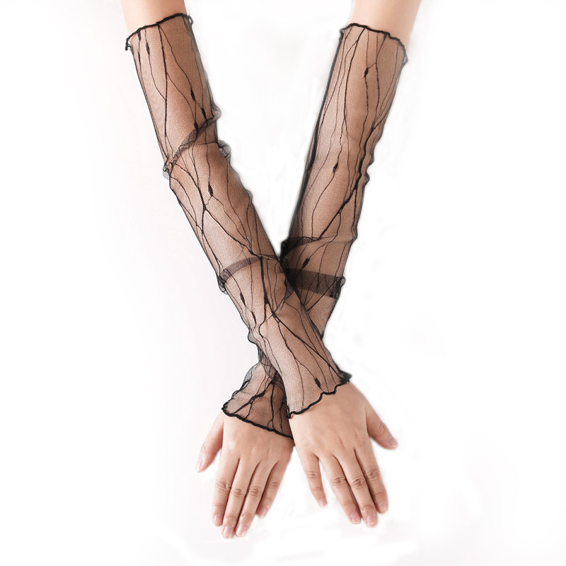 Mesh ice sleeve women summer l - Cycling Glove Padded 评论和价格