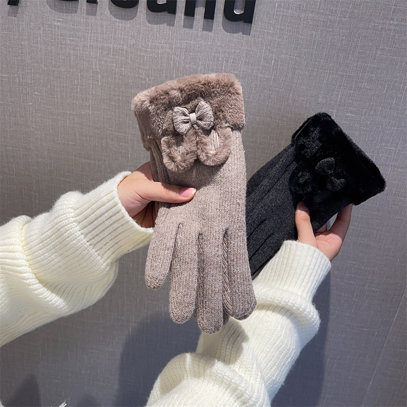 Gloves Women Wool Lined Touch  - Wool Glove Lined 评论和价格