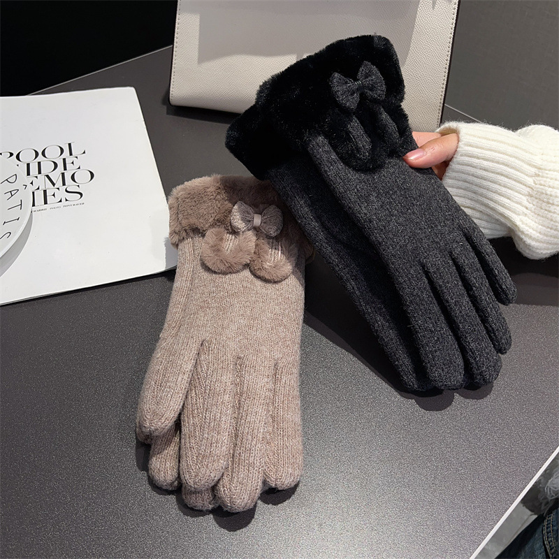 Gloves Women Wool Lined Touch  - Wool Glove Lined 评论和价格