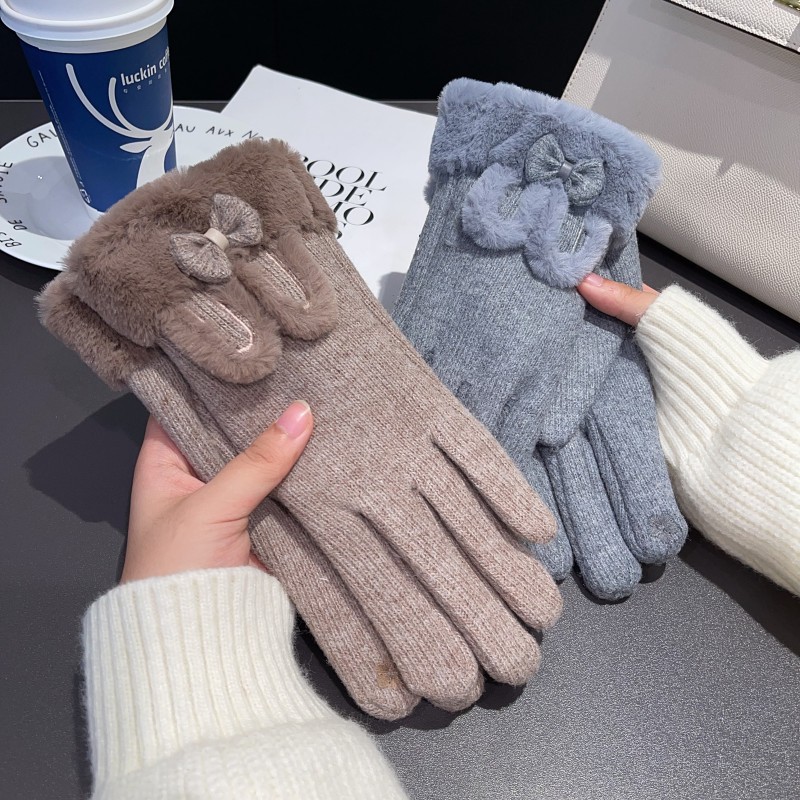 Gloves Women Wool Lined Touch  - Wool Glove Lined 评论和价格