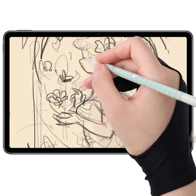 Drawing Glove Palm Rejection T - Touchscreen Glove Capacitive 评论和价格