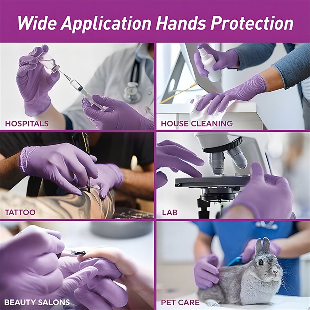 2026 New Tool 100pcs Nitrile E - Exam Glove Nitrile 评论和价格