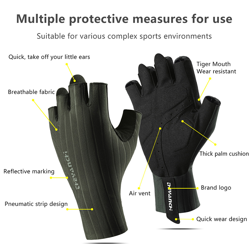 Summer Breathable Half Finger  - Cycling Glove Padded 评论和价格