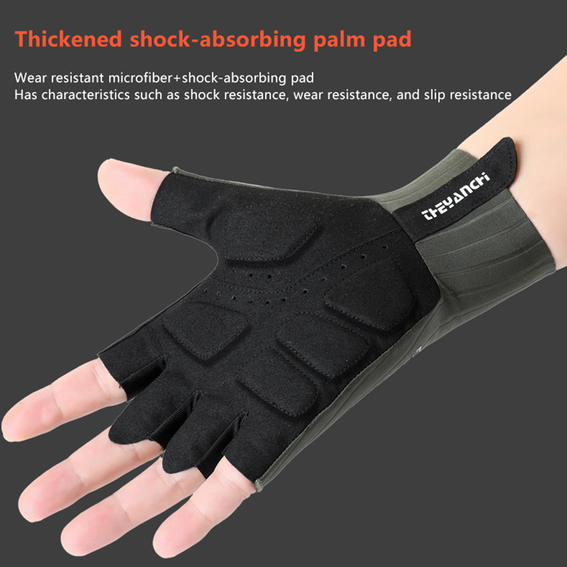 Summer Breathable Half Finger  - Cycling Glove Padded 评论和价格