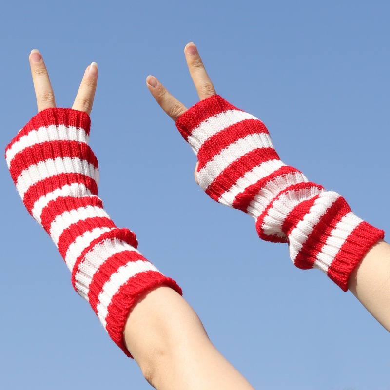 Women's Knitted Fingerless Arm - Fingerless Glove Knit 评论和价格