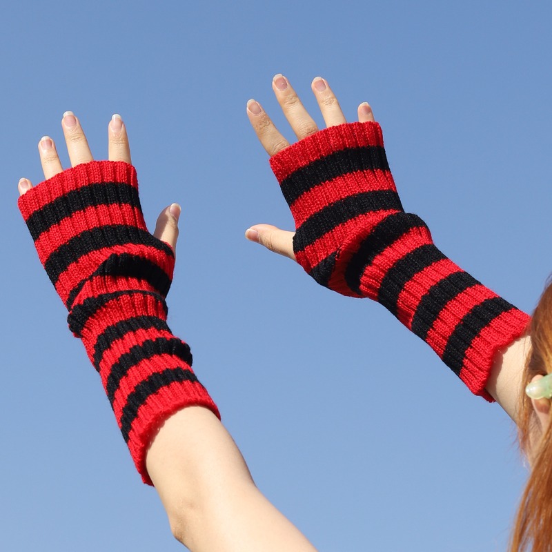 Women's Knitted Fingerless Arm - Fingerless Glove Knit 评论和价格