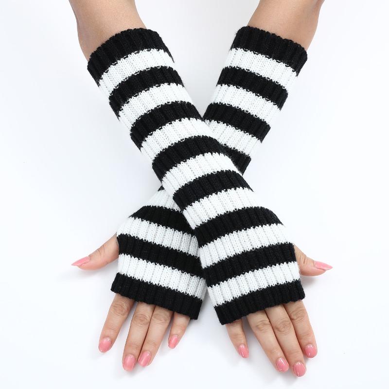 Women's Knitted Fingerless Arm - Fingerless Glove Knit 评论和价格