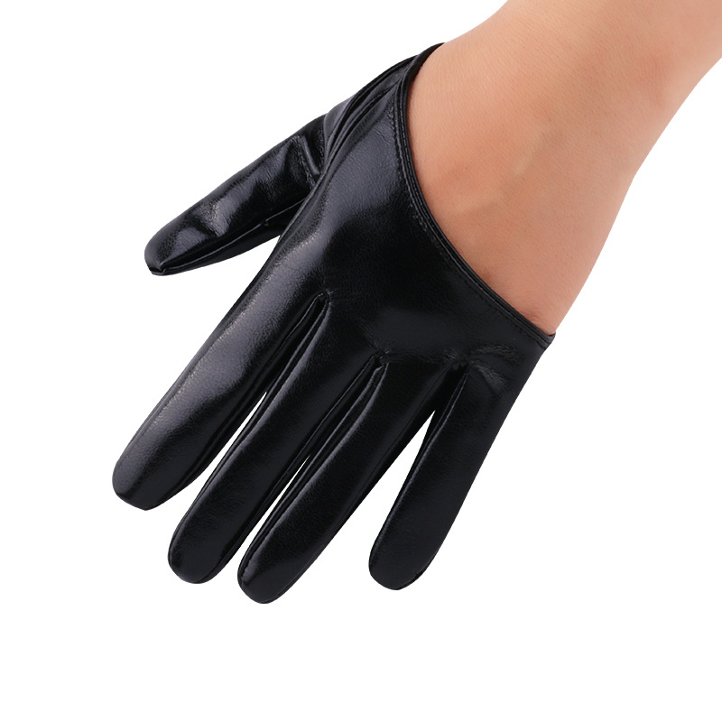 1 Pair Fashion Women Tight Ful - Leather Driving Glove 评论和价格