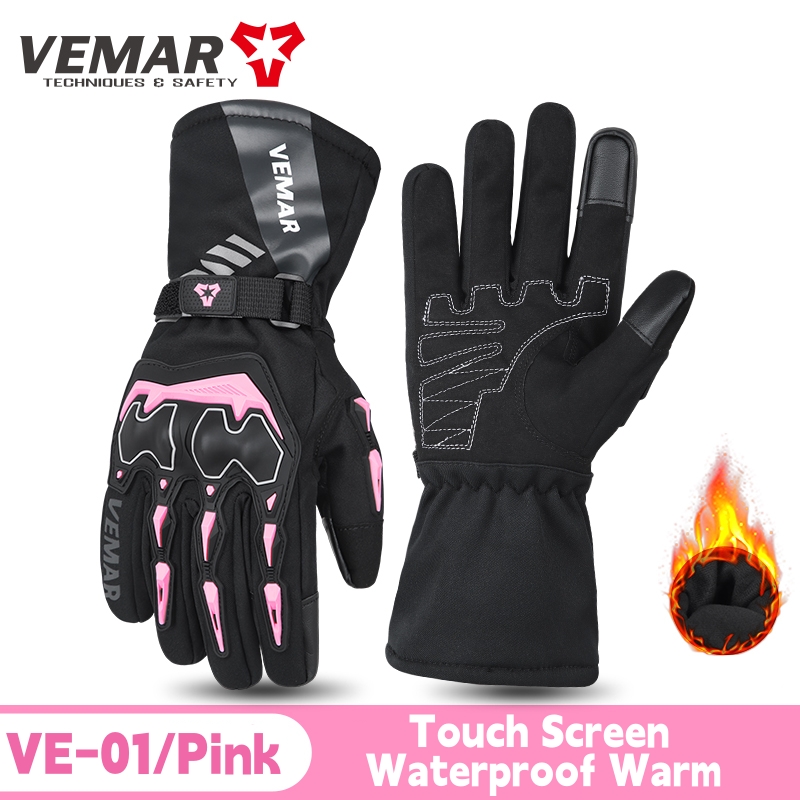 VE-01 Waterproof Winter Motorc - Winter Glove Insulated 评论和价格