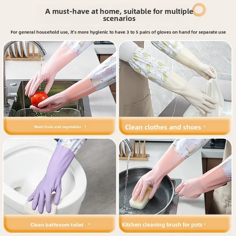 Winter Warm Waterproof Dishwas - Dish Glove Rubber 评论和价格