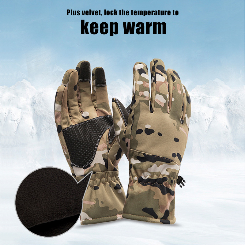 Tactics Outdoors Camouflage Hu - Ski Glove Waterproof 评论和价格