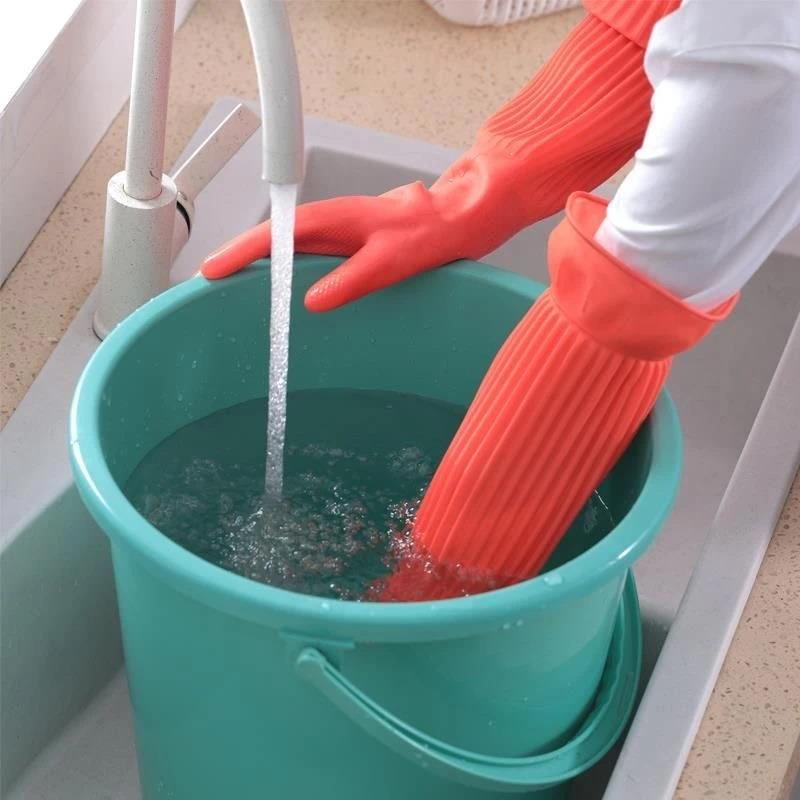 Long Reusable Rubber Dishwashi - Rubber Glove Cleaning 评论和价格
