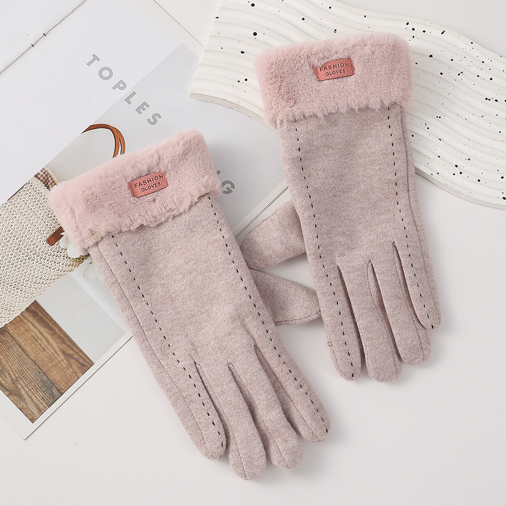Women Winter Gloves Flip Top F - Wool Glove Lined 评论和价格
