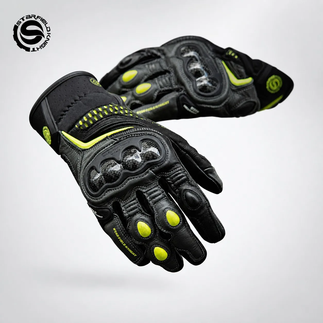 STAR KNIGHT Motorcycle Riding  - Motorcycle Glove Knuckle 评论和价格