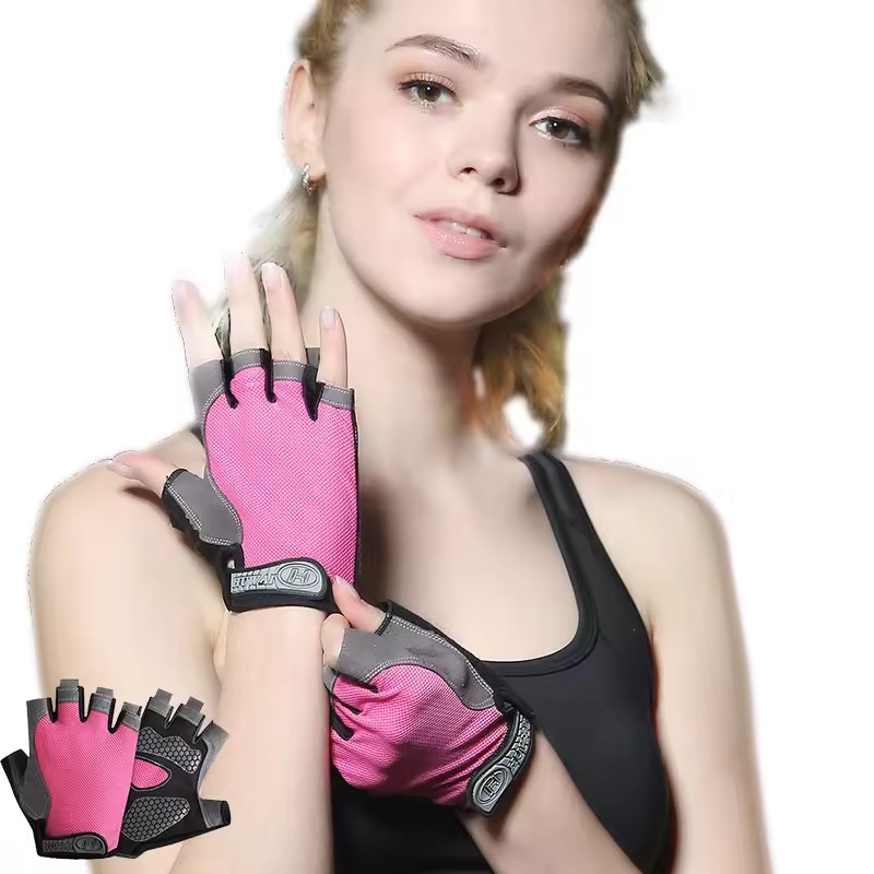 Breathable Anti-Slip Half Fing - Workout Glove Gym 评论和价格