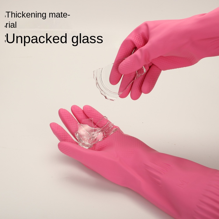38cm Extra Thick Pink Rubber D - Dish Glove Rubber 评论和价格