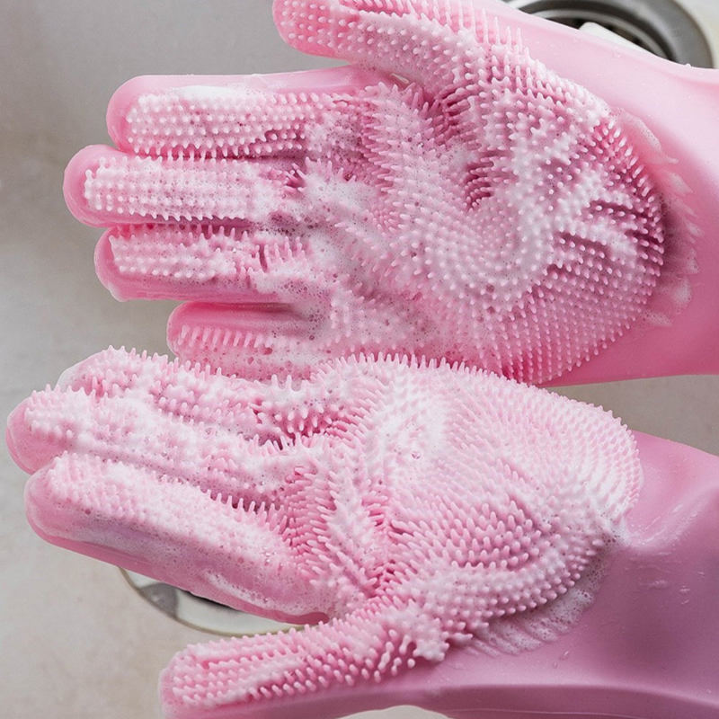 Dishwashing Cleaning Gloves Ma - Dish Glove Rubber 评论和价格