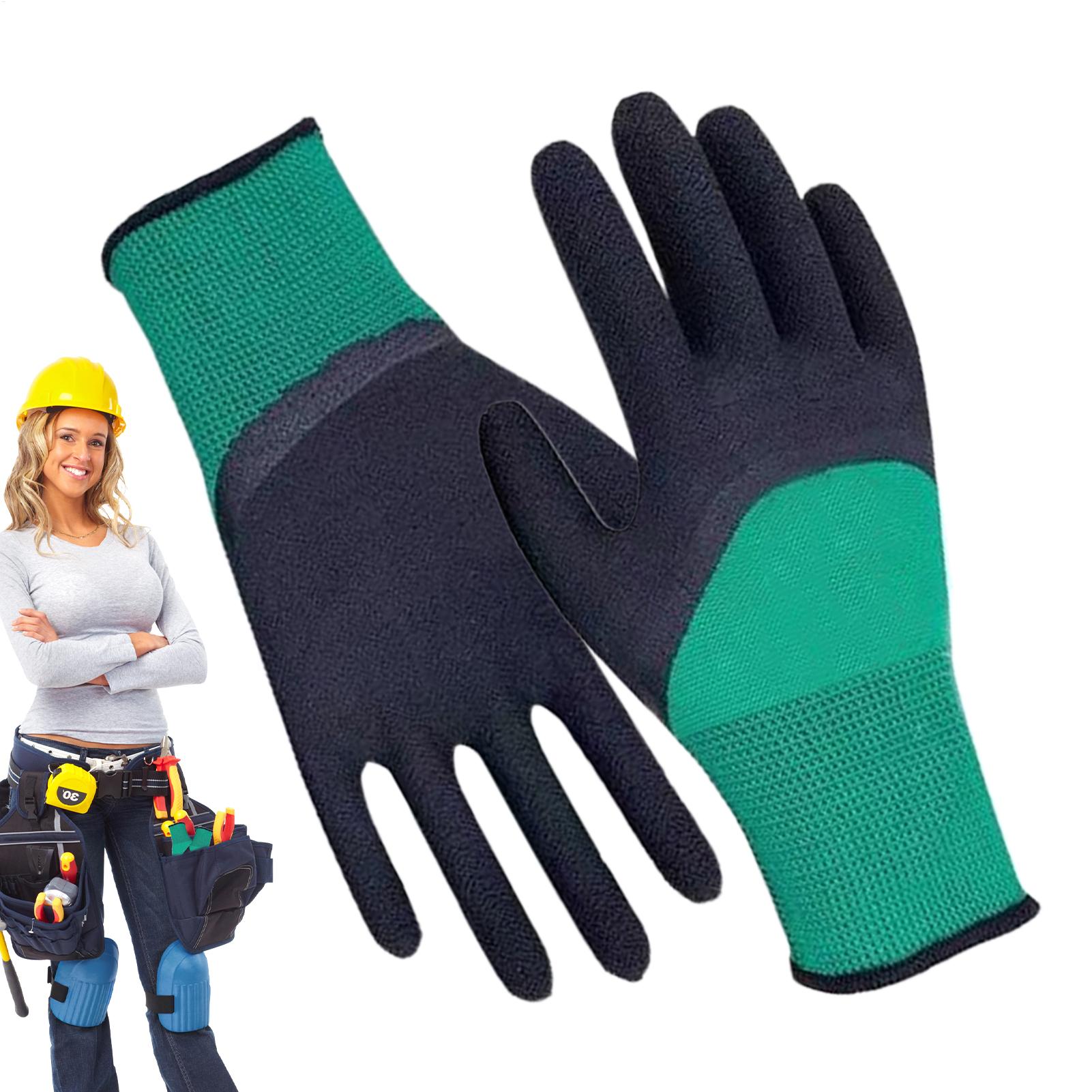 1 pair Womens Gardening Gloves - Gardening Glove Waterproof 评论和价格