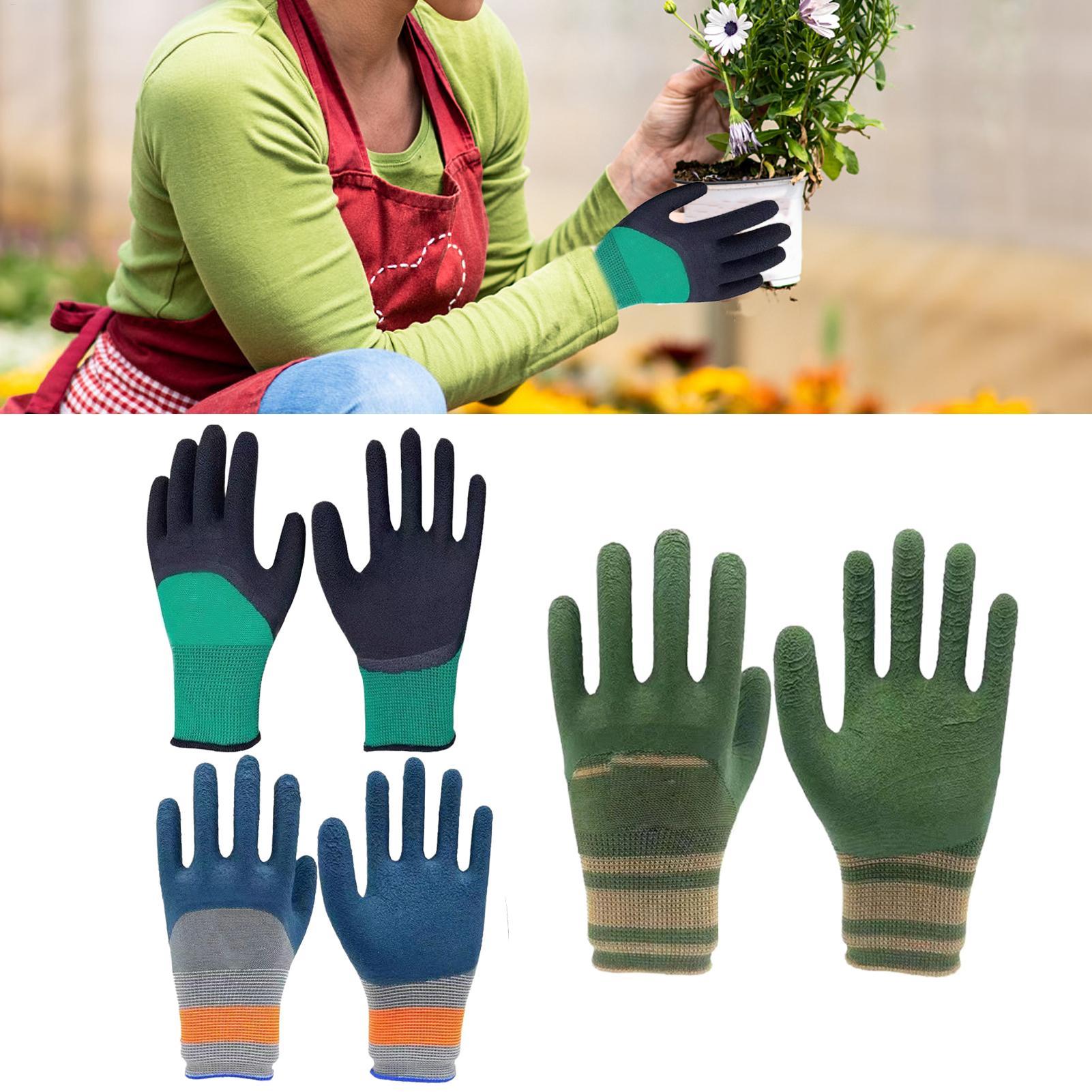 1 pair Womens Gardening Gloves - Gardening Glove Waterproof 评论和价格
