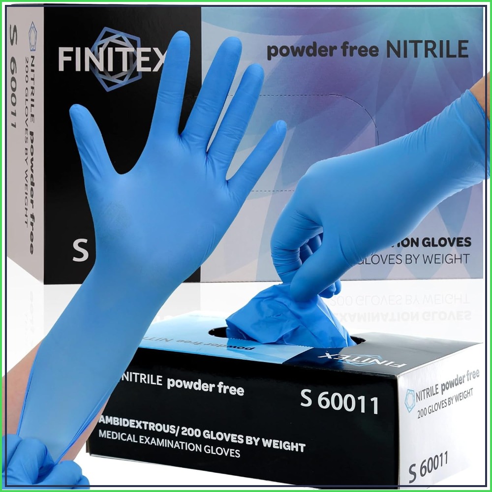 Blue Disposable Nitrile Exam G - Exam Glove Nitrile 评论和价格