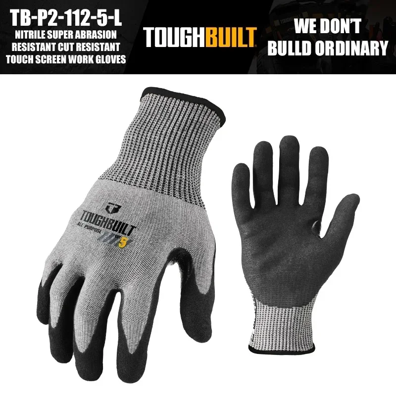 ToughBuilt TB-P2-112-5-L Nitri - Cut Resistant Glove 评论和价格
