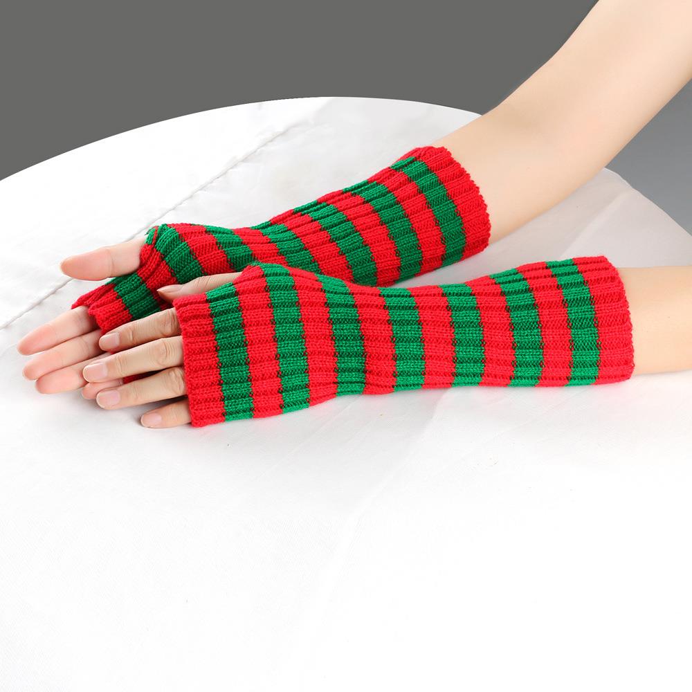 Winter Warm Long Sleeves Gothi - Fingerless Glove Knit 评论和价格