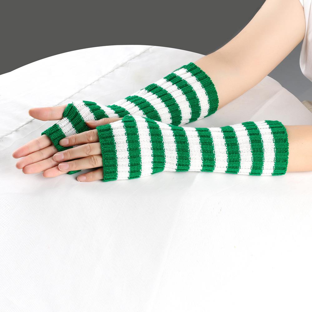 Winter Warm Long Sleeves Gothi - Fingerless Glove Knit 评论和价格