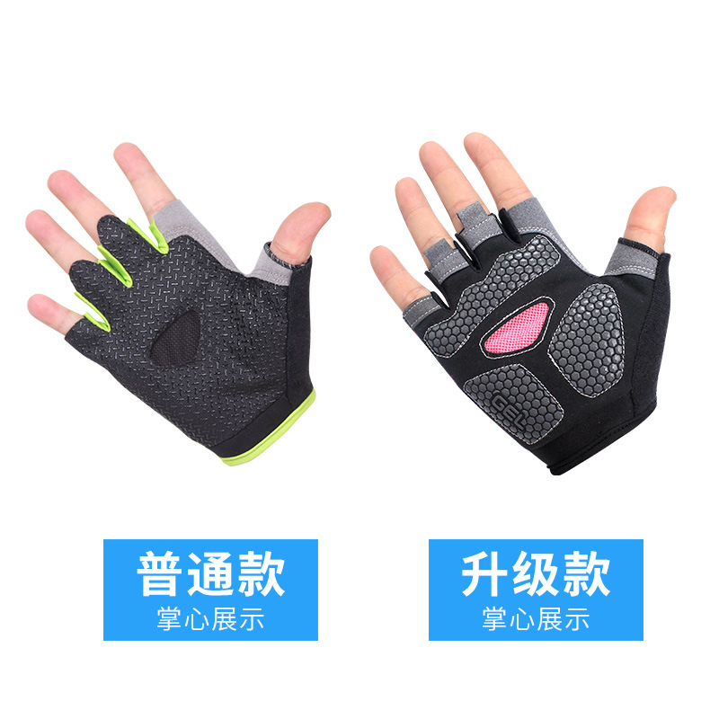 Breathable Half Finger Gym Glo - Workout Glove Gym 评论和价格