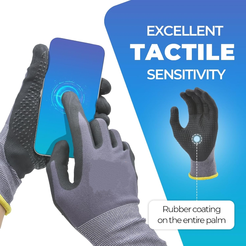 Micro-Foam Nitrile Coated Safe - Nitrile Mechanic Glove 评论和价格