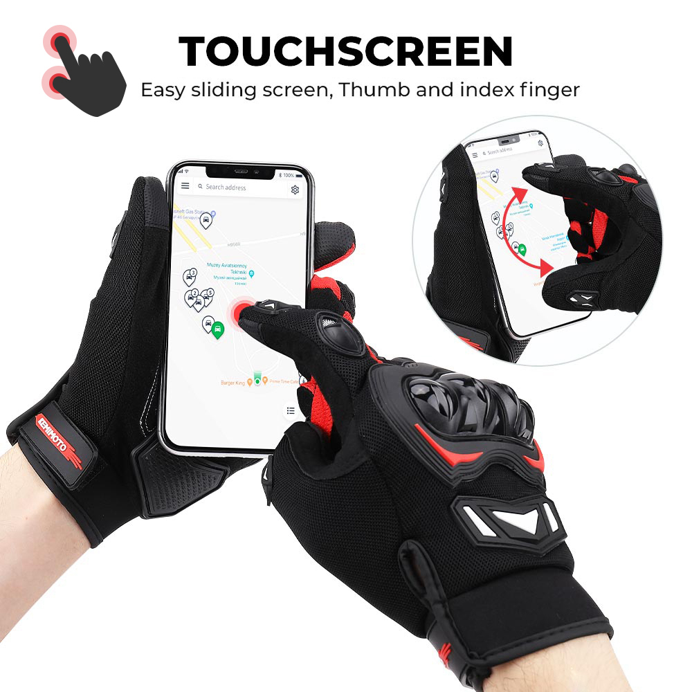 KEMITOUR Summer Motorcycle Glo - Cycling Glove Padded 评论和价格